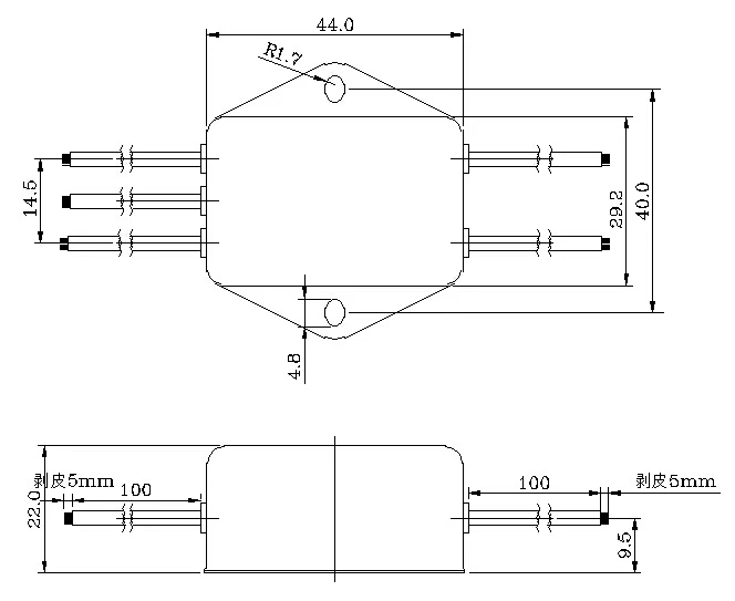 EMI220V3A6A мощность полосовой фильтр линии фильтр питания постоянного тока для 10ACW1B-10A-L