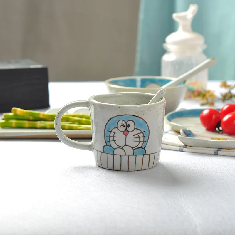 Ceramic cartoon ceramic tableware dishware set hand-painted children's tableware cute dessert plate food feeding tableware