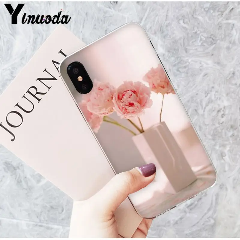 Pink Flower Peony On The Vase