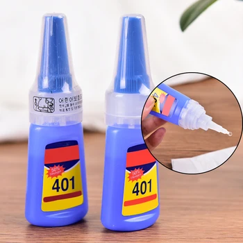 

20g 401 Super Strong Liquid Glue Wood Products Plastic Toys Phone Case Adhesive School Office Accessories Multi Purpose
