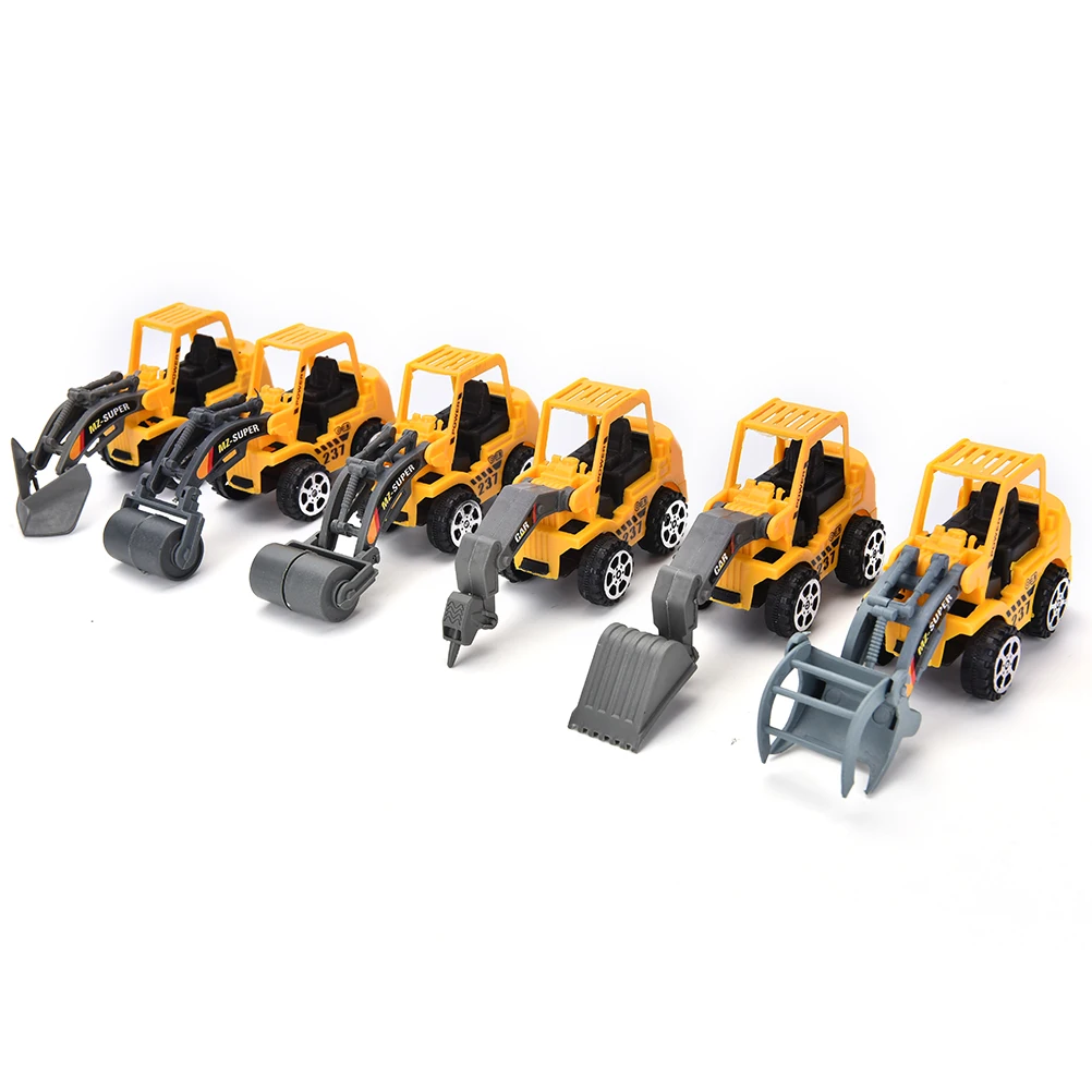 

New Lot Sets Engineering Model For Children Gift Educational Toys Engineering Car Model Kids Mini Car Toys