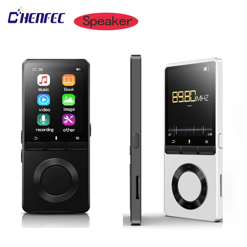 MP3 плеер со спикером спортивный hi fi walkman 8G металлический hifi портативный