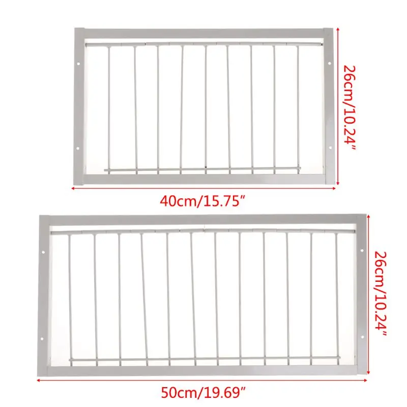 Двери голубя Металлические Проволочные стержни рамка входные Trapping двери чердак животные принадлежности для птиц ловли бар вход занавес съемный