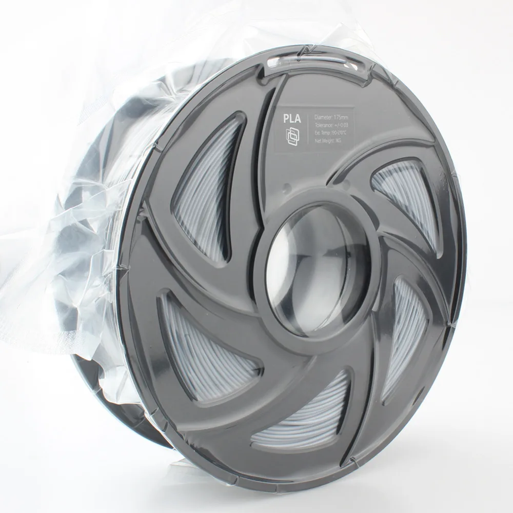 CREOZONE серебро PLA 3D нить 1,75 1 оптика волокно 3d Ручка пластик для 3d принтеров