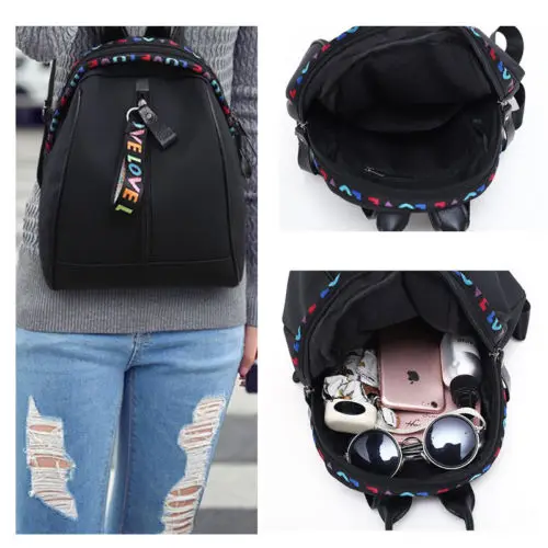 2018 Unif Модный женский рюкзак милый для переноски девочек дорожная сумка через