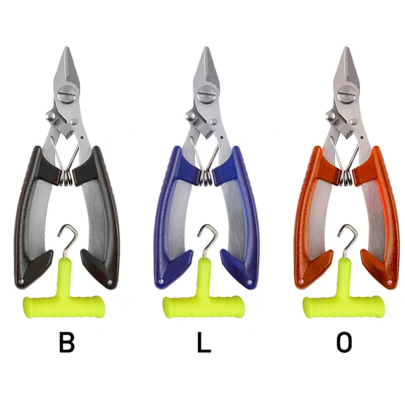 

Fishing Scissors Multifunctional Stainless Steel Lure Clamp Portable Fishing Pliers Line Cutter Hook Remover Fishing Tackle Tool