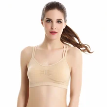 Женский бюстгальтер для йоги без оправы фитнес полная чашка женские удобные спортивные бюстгальтеры дышащие Бесшовные эластичные поперечные ремни спортивный жилет