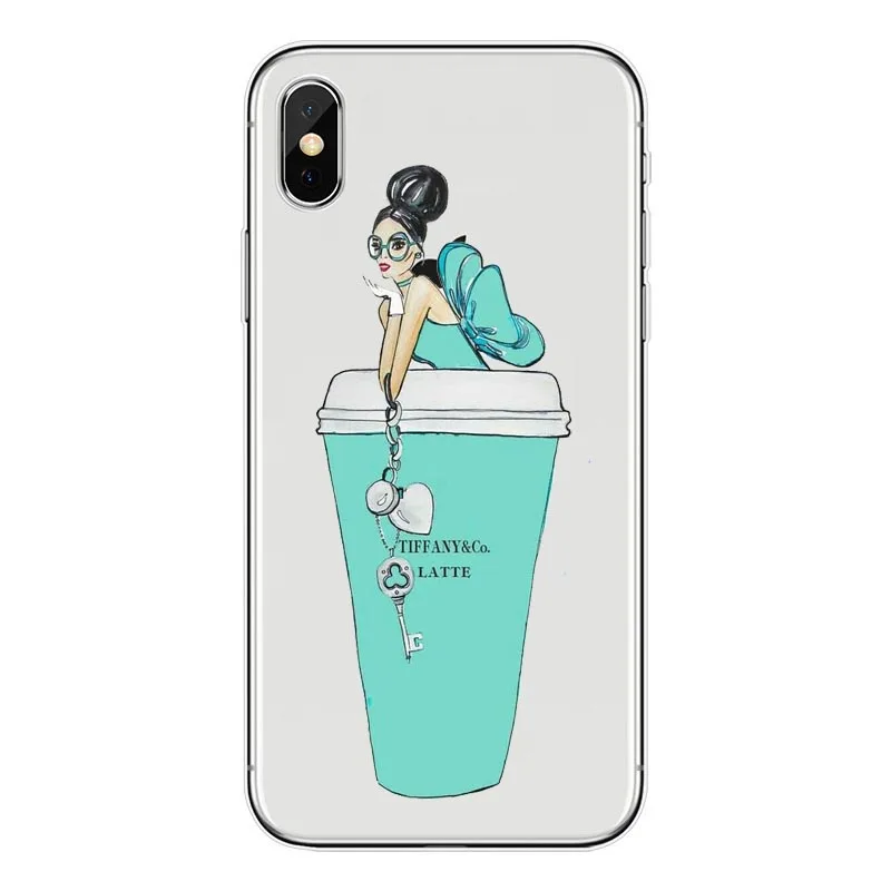 Силиконовый чехол для iPhone 7 Plus XS Max 5S SE 6 6S Holly Golightly|Чехлы-накладки| |