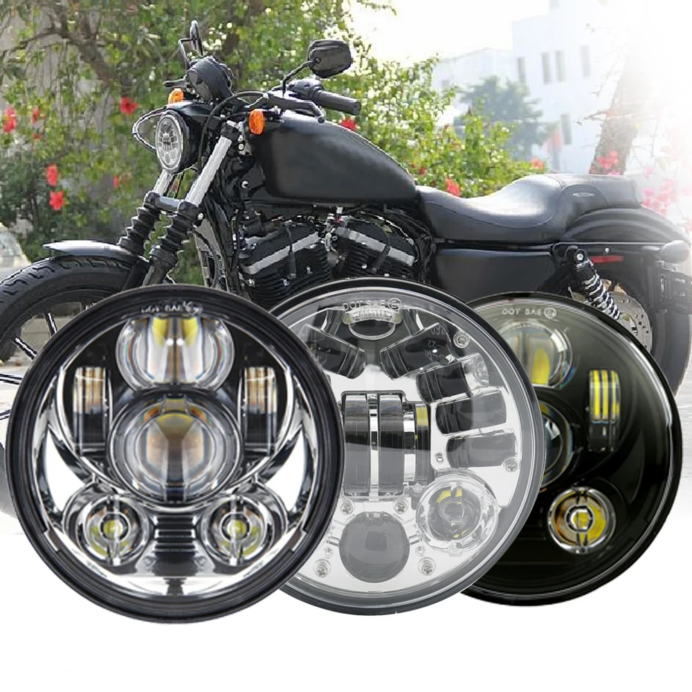 yamaha v star 650 led headlight assembly