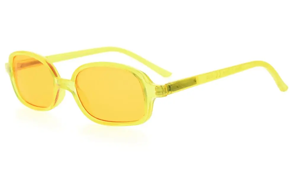 Yellow DSK03 Eyekepper, Детские компьютерные игровые очки, блок, синий светильник, антибликовое покрытие, уменьшает напряжение глаз, очки для глубокого сна, для hildrenl - Цвет оправы: Yellow