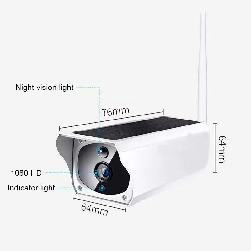 

SC310 CCTV Camera High Resolution Wireless Wifi Monitor Night Vision Waterproof Camera XXM8