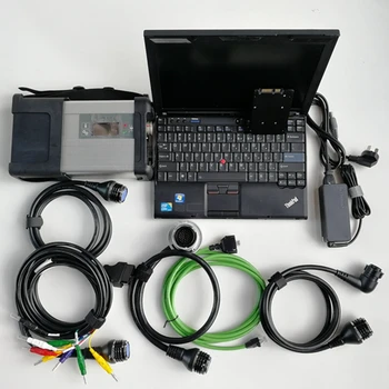 

Hot Sale MB Star C5 SD C5 with V03/2020 software DTS/X/Vediamo/HHT in 360GB SSD and Used Tablet X201 I7 8G for Auto diagnose