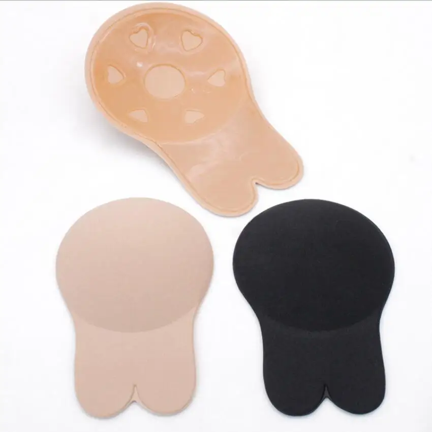 Women Invisible Brassy Tape Silicone Breast Lifting Bra push up pad relleno bikini Invisible Adhesive Bra Sexy Underwear D30