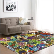 AOVOLL ковры в европейском стиле для гостиной, спальни ковры ковер для детской комнаты противоскользящие и против морщин коврики