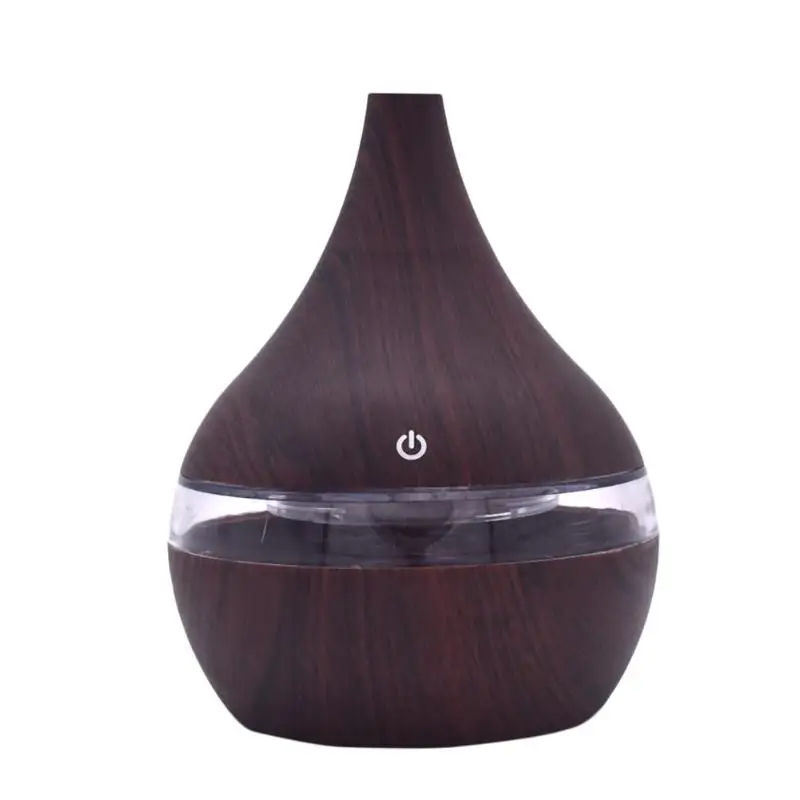 300ml Wood Grain Electric Air Humidifier Ultrasonic Essential Oil Diffuser Aroma Diffuser Mist Maker 7 Color LED Night Light 300ml Wood Grain Electric Air Humidifier Ultrasonic Essential Oil Diffuser Aroma Diffuser Mist Maker 7 Color LED Night Light