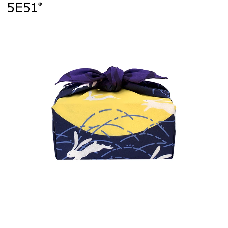 

Japanese furoshiki polyester 100% / Japan classic Tradition Rabbit printed 70cm / Many Uses