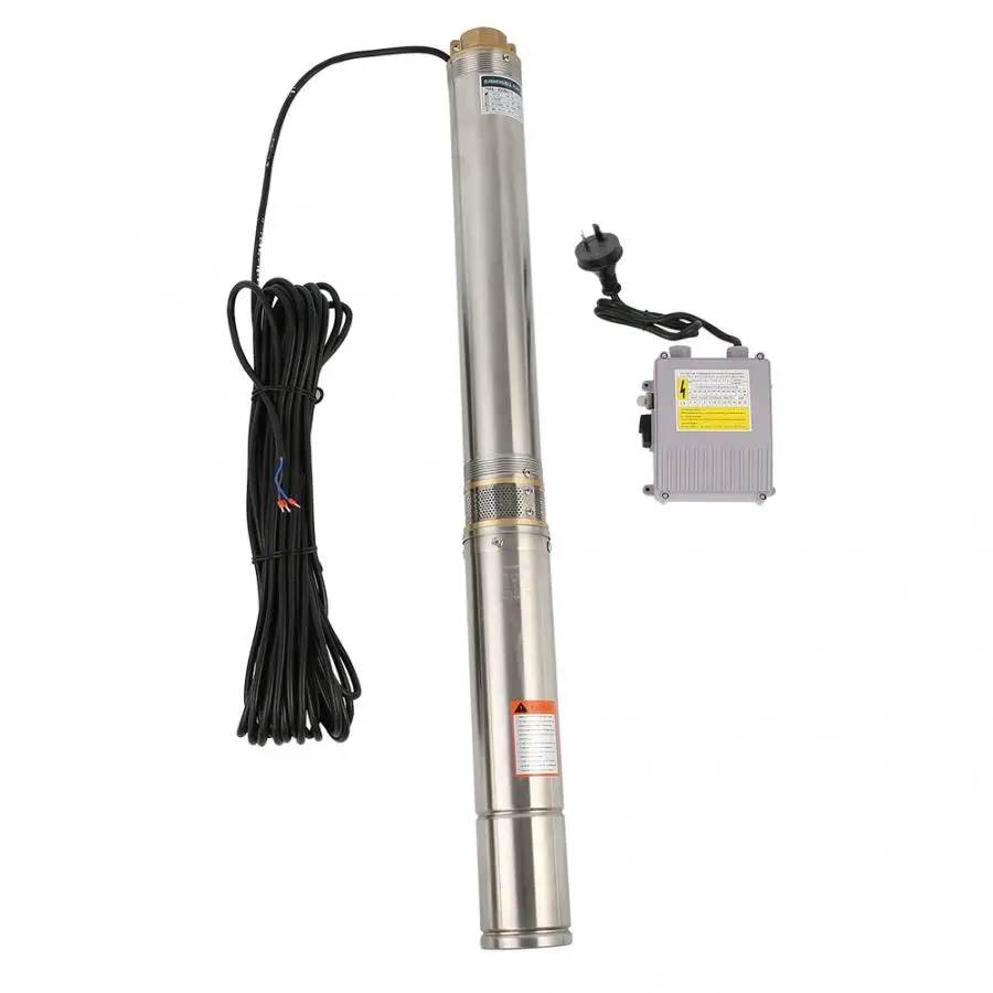 

750W Deep Well Water Pump 4000L/h Submersible Pump 230V AU Plug Tool