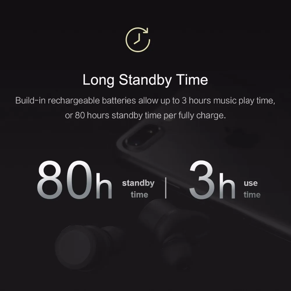 rockspace eb10 battery standby time