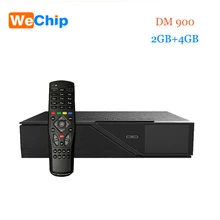 Wechip Newest Model dm900hd 4k E2 DVB-S2/C/T2 Tuner dm 900 UHD 4GB Flash 2GB RAM 2160p PVR Linux TV Receiver dm900 hd pk dm800