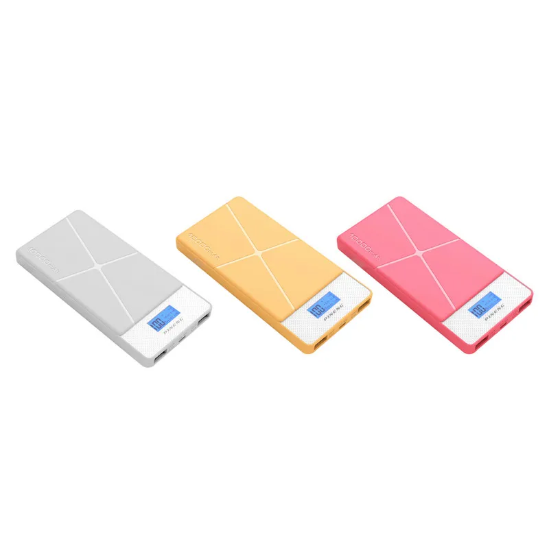 imágenes para Pineng-983 Banco de la Energía 10000 mAh LED de Batería Externa Portátil Móvil Dual USB Powerbank carregador portatil para celular imágenes para Pineng-983 Banco de la Energía 10000 mAh LED de Batería Externa Portátil Móvil Dual USB Powerbank carregador portatil para celular