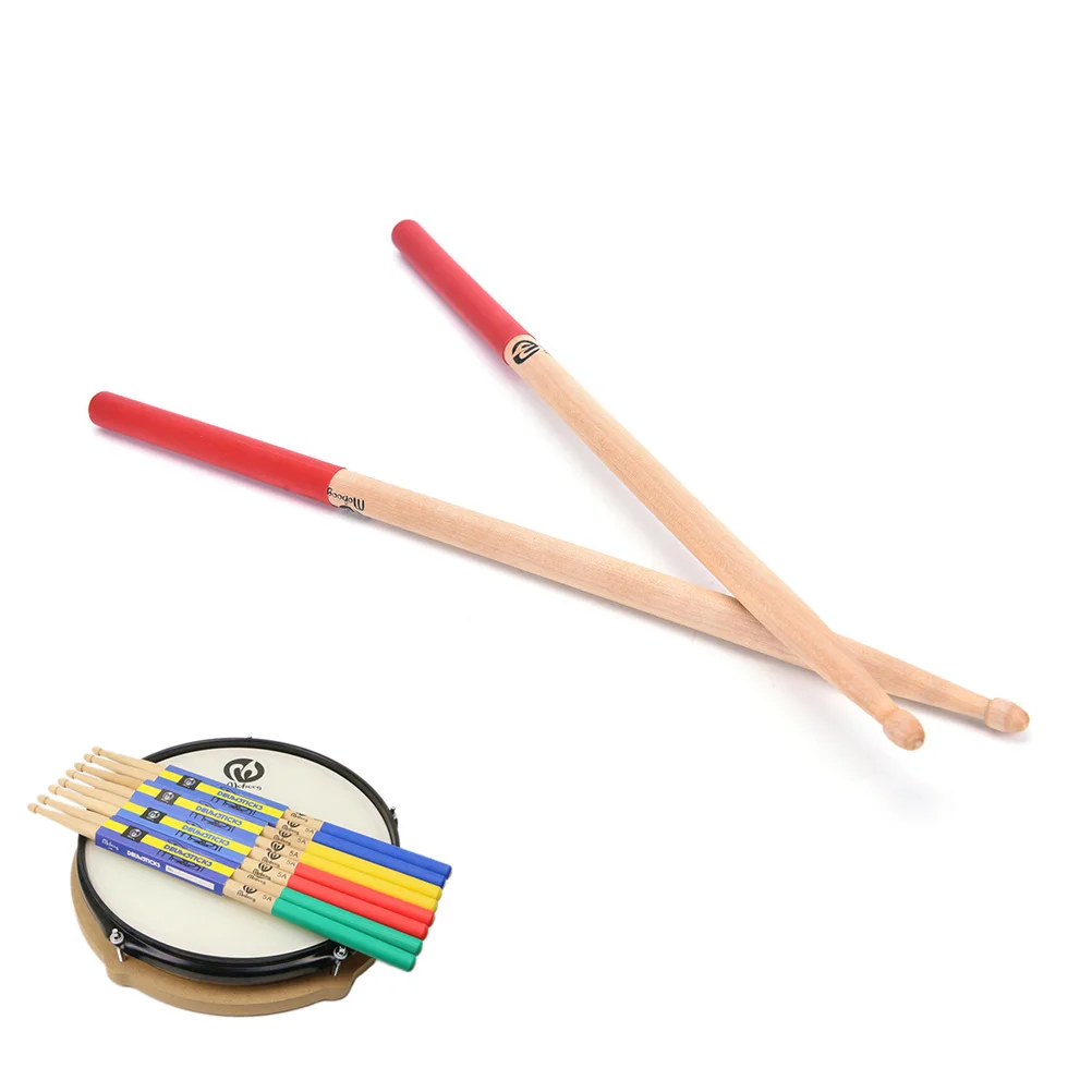 1 Pairs Drumsticks Fleet Maple 5A Wood Drum Sticks Lightweight Maple Sticks