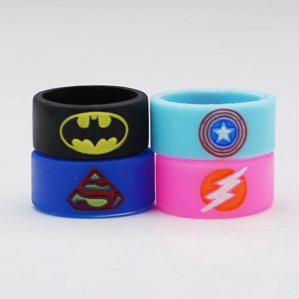 

3pcsVapeSoon Vape Band Ring Silicone Rubber Protection Decorative Ring for E Cigarette Such As Melo3 mini IJUST S 4 colors