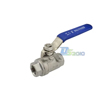 

3/8" Female BSPT 316 Stainless Steel Full Port NPT Ball Valve Vinyl Handle WOG1000