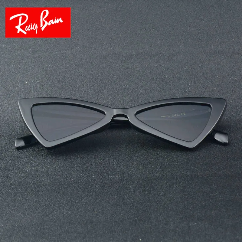 

cute sexy retro cat eye sunglasses women small black white 2018 triangle vintage cheap sun glasses red female uv400
