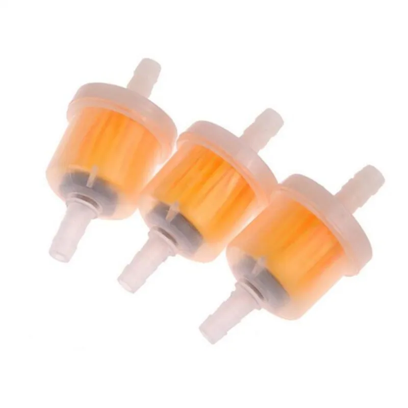 3pcs Universal Inline Gas/Fuel Filter 6MM-8MM 1/4" For Lawn Mower Small Engine Auto Accessories Motorcycle Oil Filt | Автомобили и