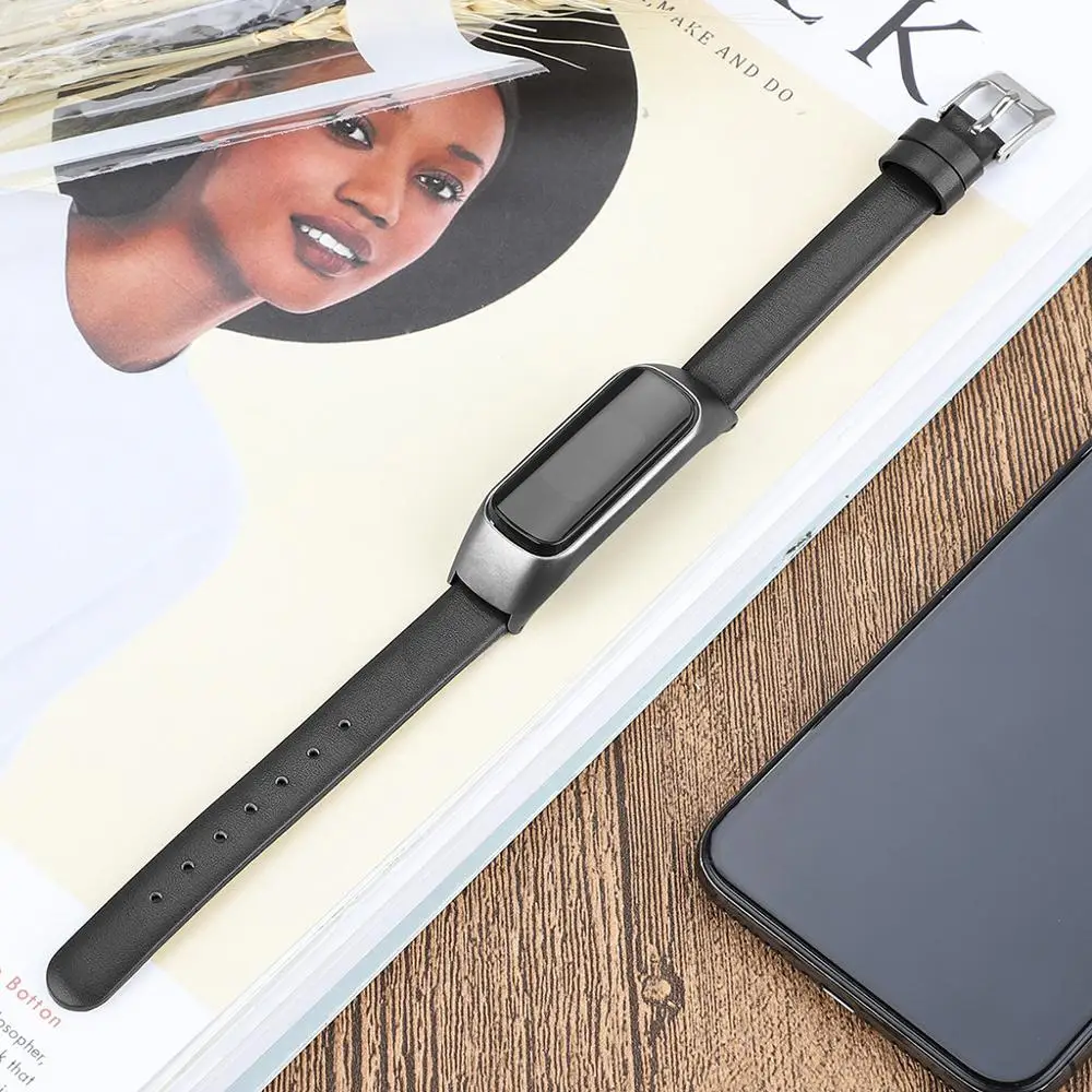 Роскошный Запасной Кожаный ремешок для часов браслет Samsung Galaxy fit e R375 унисекс