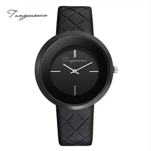 Top de Luxo Da Marca Mulheres Relógios de Quartzo Das Senhoras Mulheres De Couro relógio Relógio reloj mujer montre femme Relógio Menina