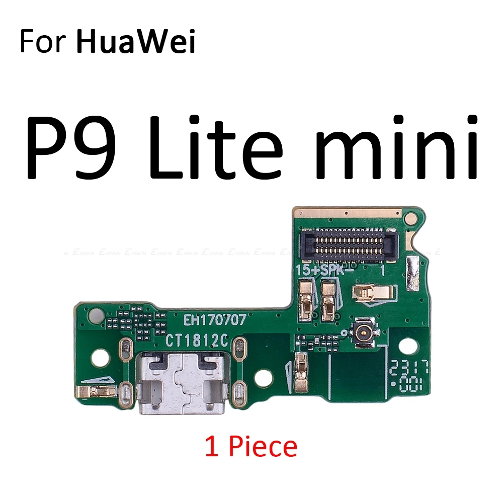 Новое зарядное устройство USB док-станция зарядная док-станция порт плата микрофон гибкий кабель для HuaWei P30 P20 Pro P10 P9 Plus Mini P8 Lite - Цвет: For P9 Lite mini