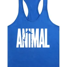 Новинка, майка с принтом в виде животных, Стрингер, Мужская одежда для бодибилдинга, Мужская футболка для фитнеса, майка, майка, Топ