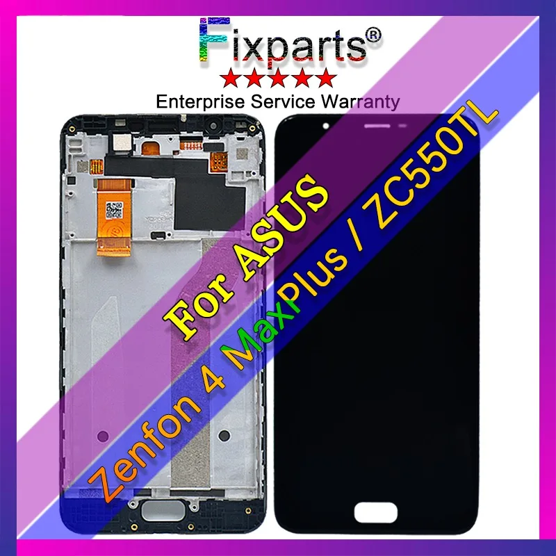 

New LCD For ASUS Zenfone 4 Max Plus ZC550TL X015D LCD Display Touch Screen Digitizer Assembly Replacement For ASUS ZC550TL LCD