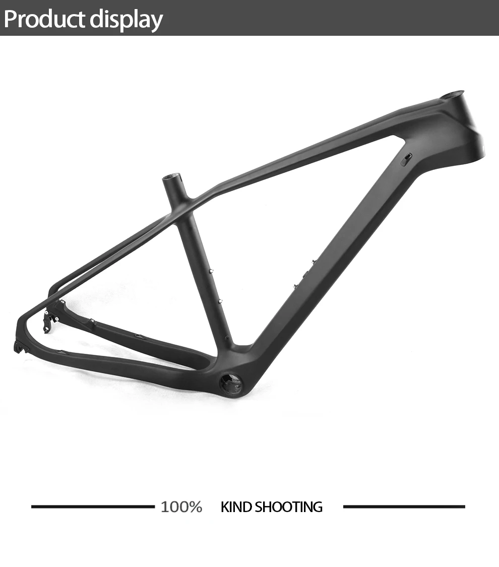 Clearance 2018 NEW full mtb carbon frame 27.5er cadre vtt carbone 27.5 carbon Mountain bicycle frame cuadro mtb carbono 27.5 free shipping 12