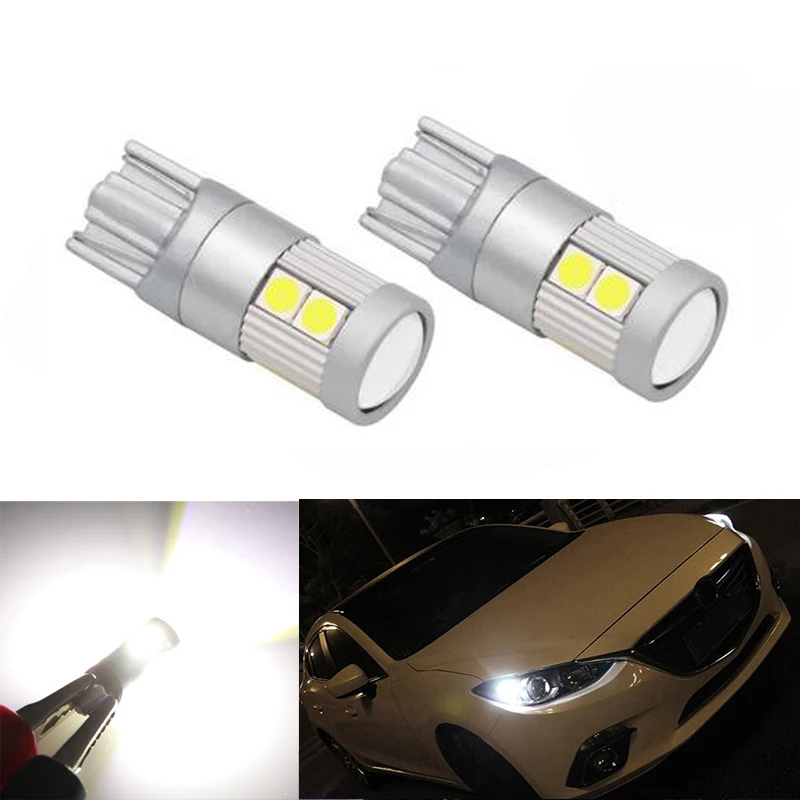 

2x T10 W5W Samsung Car LED Wedge Light For Lada Granta Vaz Kalina Priora Niva Samara 2 2110 Largus 2109 2107 2106 4x4 2114 2112