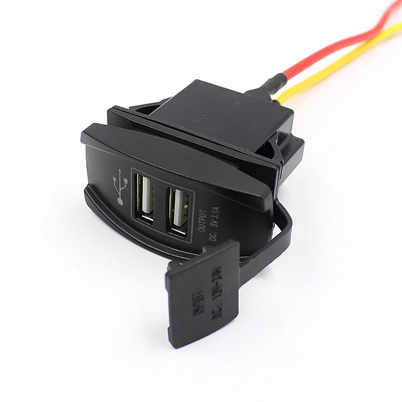 

2019 NEW 12V 24V Car Truck Boat Accessory Dual USB Charger Power Adapter Outlet For volvo xc90 xc70 v70 v50 v40 s60 For bmw N