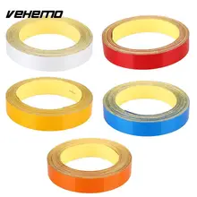 Vehemo Car Truck Reflective Strip Night Safety Warning Tape Sticker DIY 1CMx5M