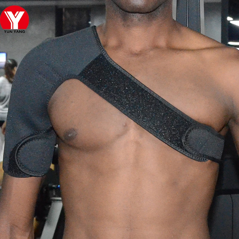 

Adjustable Shoulder Back Support Pad Sports Back Support Belt Elastic Back Brace Protector Belt Shoulder Wrap Pads