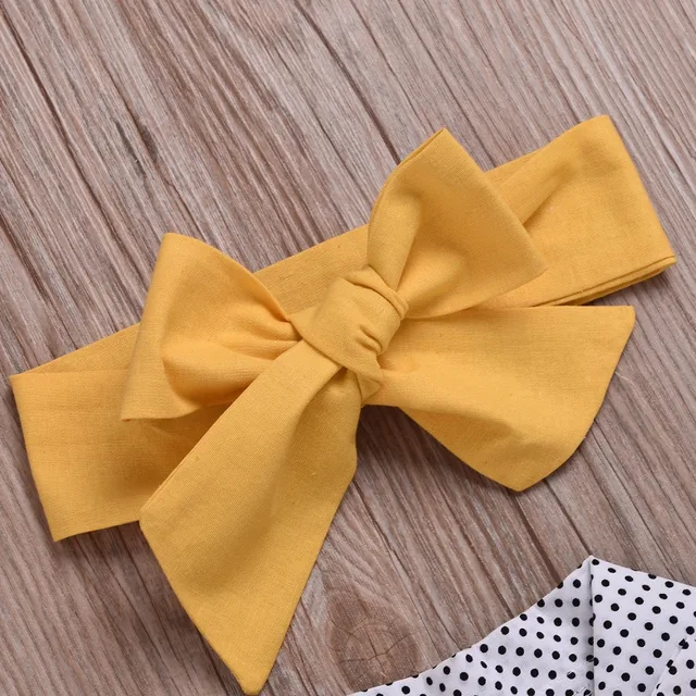 HE Hello Enjoy Girls Clothing Sets Girl Polka Dot Bowknot sleeveless Tops Suspender Princess Skirt Baby Girls Suits Kids Clothes 6