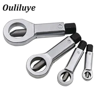 Damaged Rusty Nut Splitter Spanner Cracker Separator Bolt Nut Extractor Remove Cutter Tool Manual Pressure Tools Wrench Hex multi function separator hat car repair tool broken nut separator rust nut separation car toolset