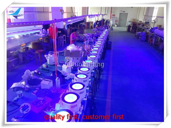 

A-6pcs 200w cob Par dmx dj 6 in 1 cob led wash light color Disco Party Light Stage Effect Lighting DMX 512 Control Sound