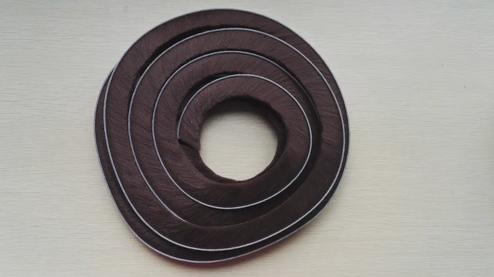 Guarnizione A Spazzola Autoadesiva 15m - Paraspifferi Nero 9x9mm Per Isolare Finestre E Porte Da Polvere, Rumore E Insetti - Foto 9