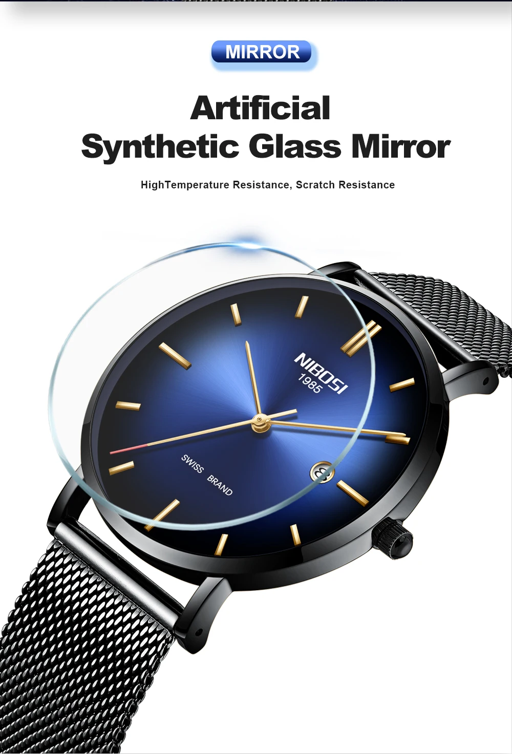 Relogio Masculino Mens Watches Top Brand Luxury Ultra-thin Wrist Watch Men And Women Watch Waterproof Male Clock Reloj Hombre (2)