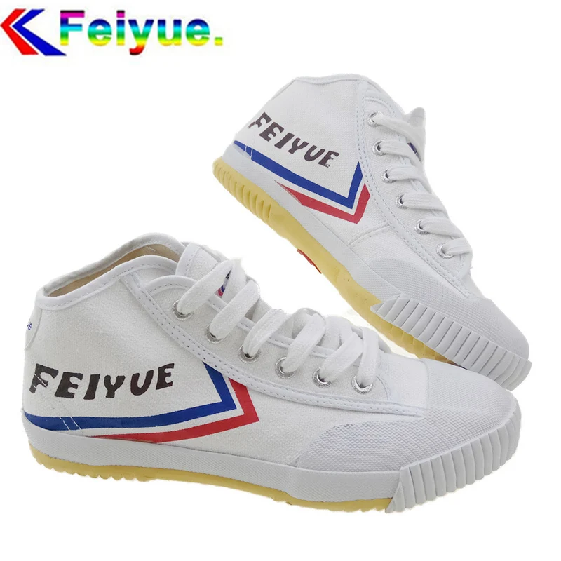 Классическая парусиновая обувь Feiyue обувь для боевых искусств обувь для мужчин Тай Чи Кунг-фу тапочки боевое искусство тхэквондо обувь мужские кроссовки кунг-фу