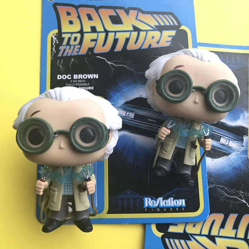 Оригинальная подержанная экшн фигурка Funko pop из винила Назад в будущее доктор