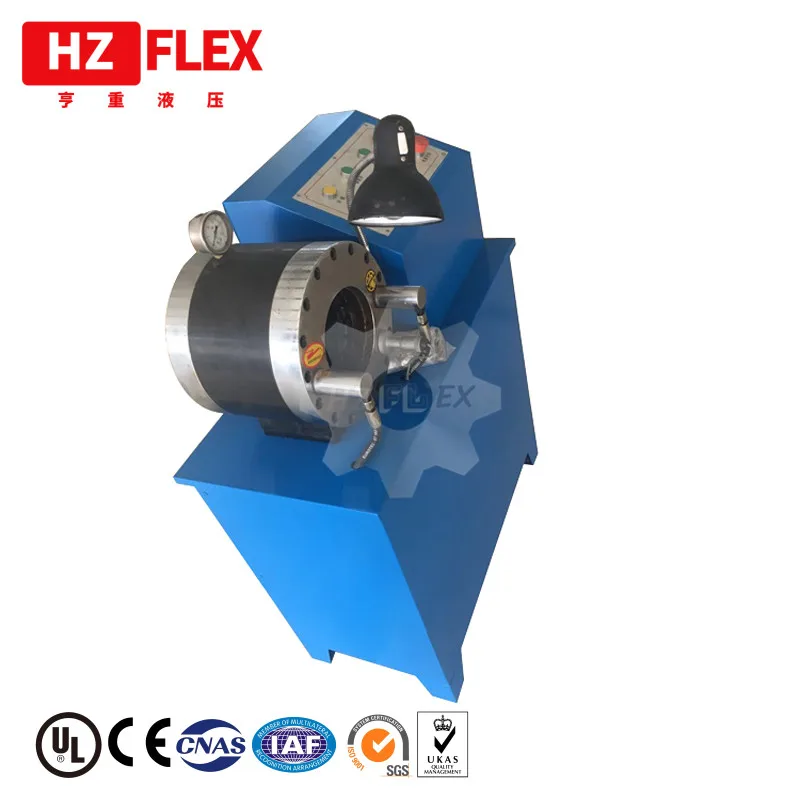 

2019 HZFLEX HZ-50D automatic hose crimping machine and hose skiving machine