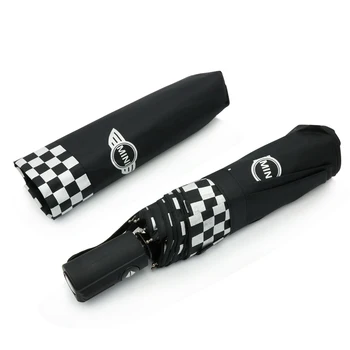 

Car stlying Portable Auto-folding Car Automatic Umbrella/Sunshade For MINI Cooper One R50 R53 R56 R60 with Mini Logo