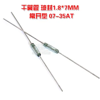 

10pcs/lot Reed switch MKA07101 Normally open type 1.8 * 7MM Reed switch Reed switch Magnetic switch Silver plated