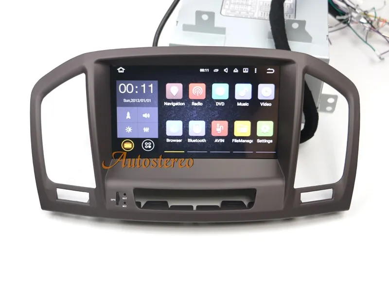 Best Android 9.0 4+32GB IPS Screen Car DVD Player GPS Navigation For Opel Vauxhall Holden Insignia 2008-2013 CD300 CD400 Free Camera 6